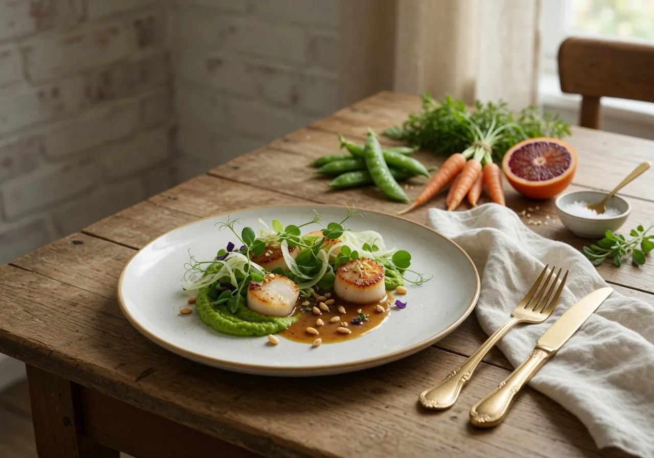 Exemple de site internet pour restaurant & café